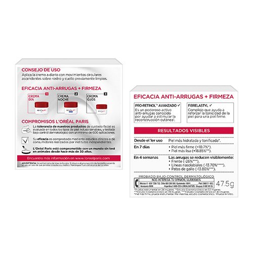 Revitalift Gama Blanca Crema de día Caja L'Oréal Paris